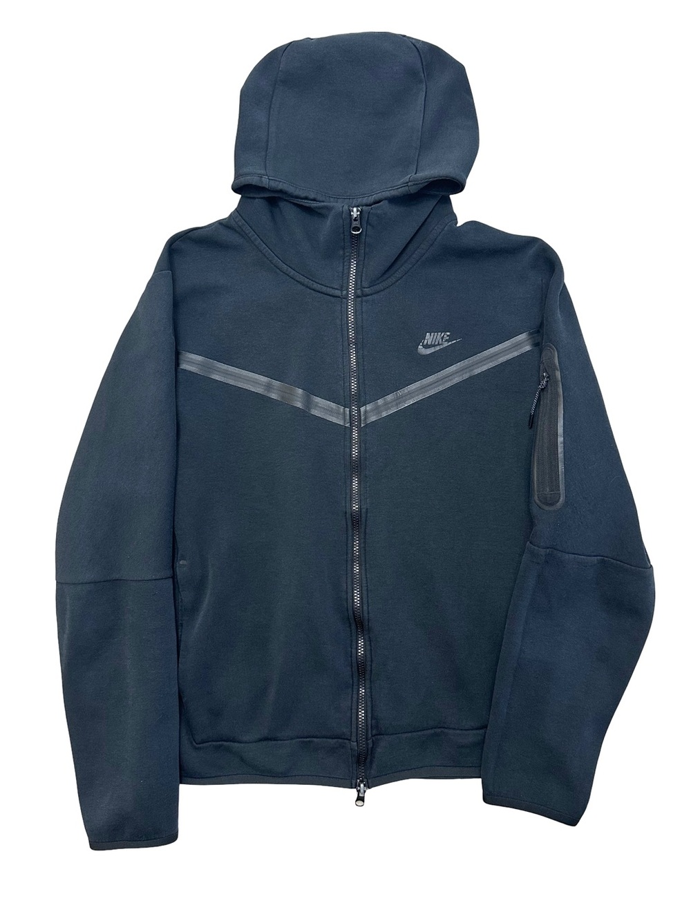 Nike Tech Fleece Full Zip Windrunner Hoodie Black Mens Large